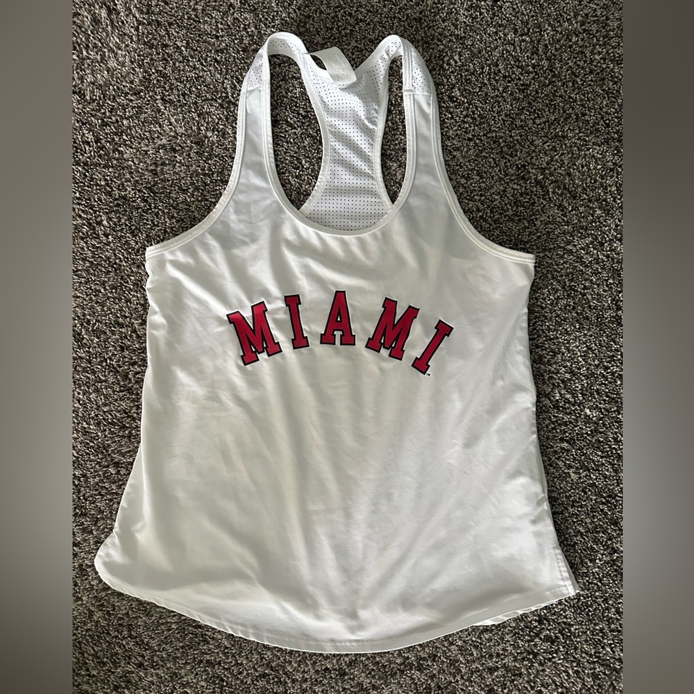 Miami University RedHawks athletic tank